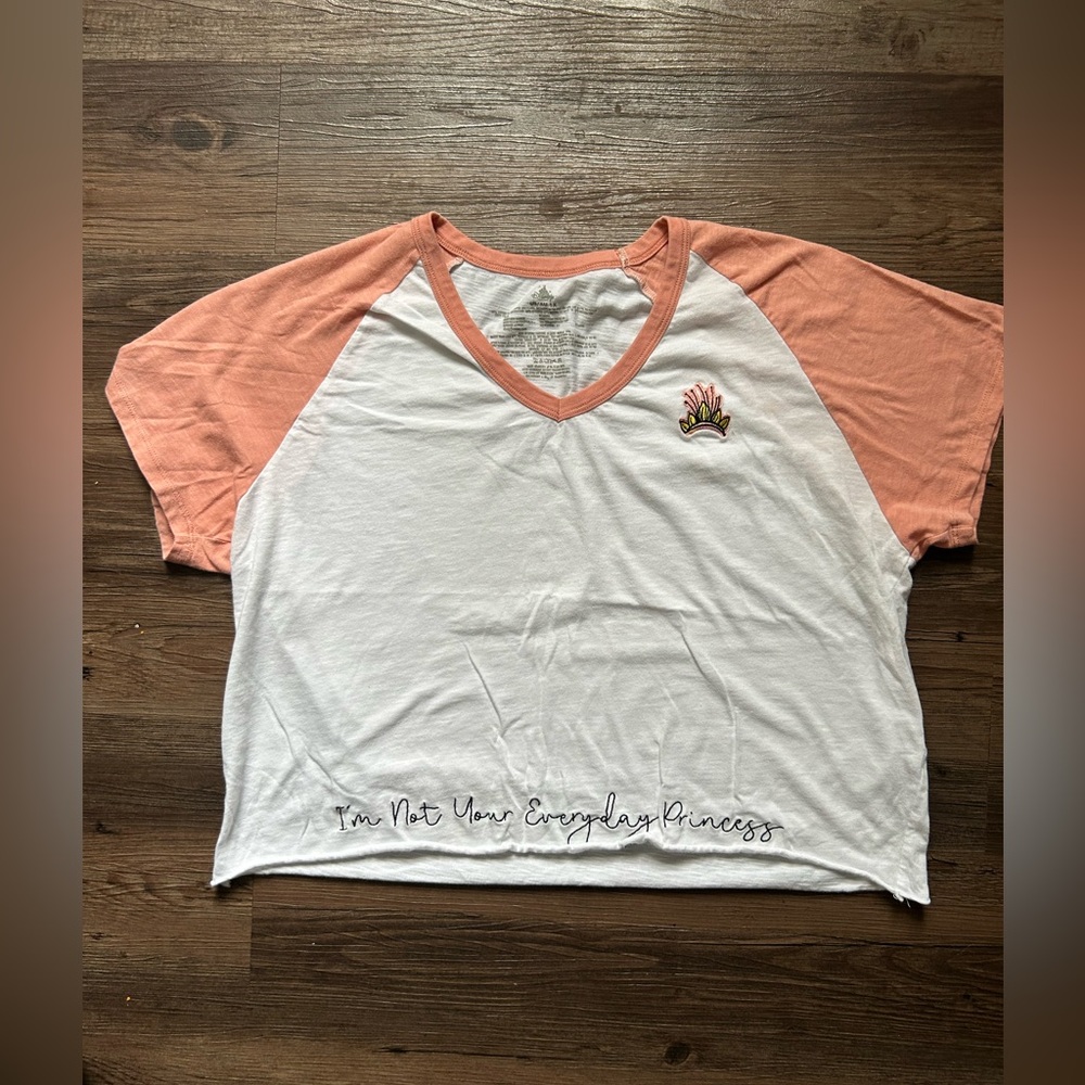Disney Princess Tiana Crop Shirt size 1X
